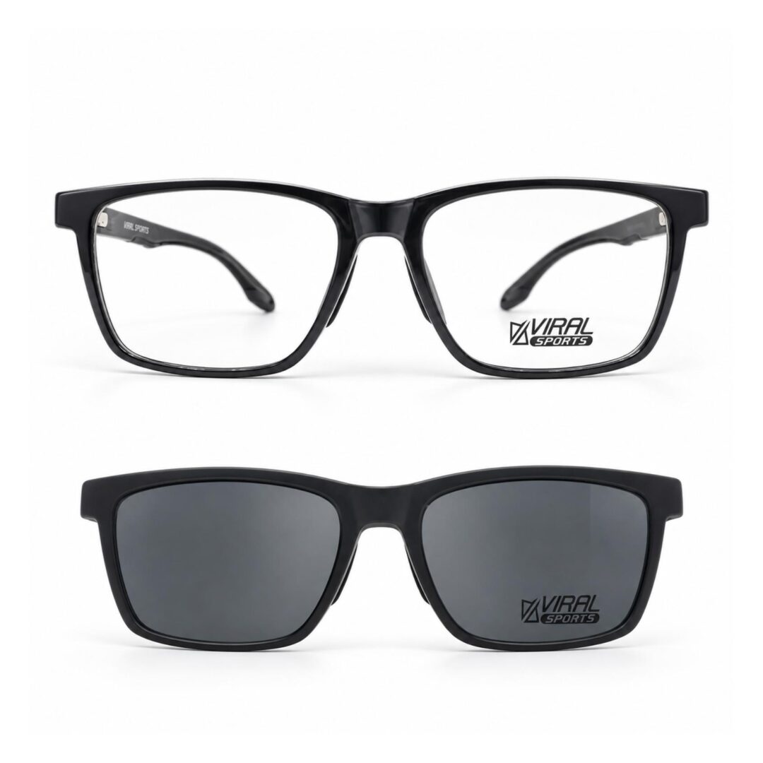Frame Kacamata Clip On Viral Sport 1305 C1 Cover