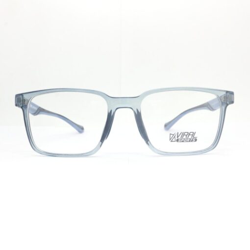 Frame Kacamata Clip On Viral Sport 1500 C7 Tampak Depan