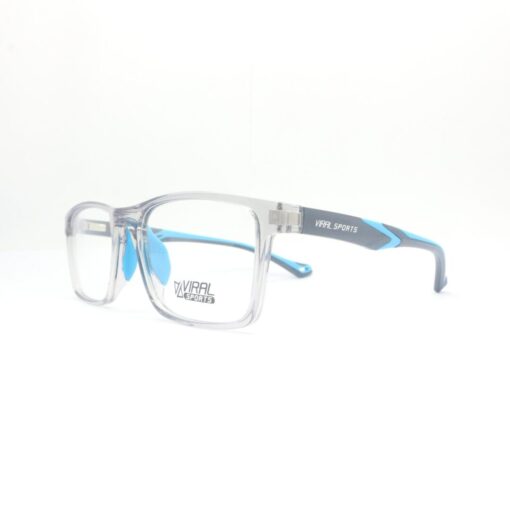 Frame Kacamata Clip On Viral Sport 1505 C6 Tampak serong kiri