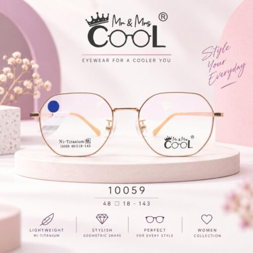 Frame Kacamata Mr & Mrs Cool 10059 C1 Cover