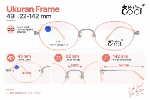Frame Kacamata Mr & Mrs Cool 10087 C4