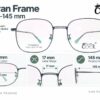 Frame Kacamata Mr & Mrs Cool 10092 C6 Ukuran