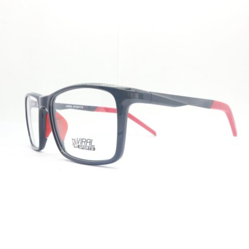 Frame Kacamata Viral Sport 1802 C3 Tampak serong kiri