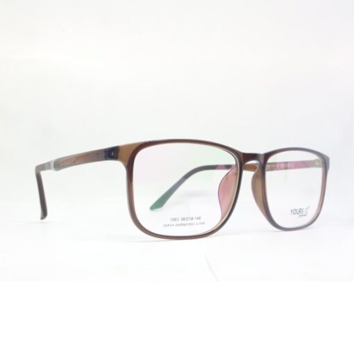 Frame Kacamata Yours ID 1063 C4 tampak serong kanan