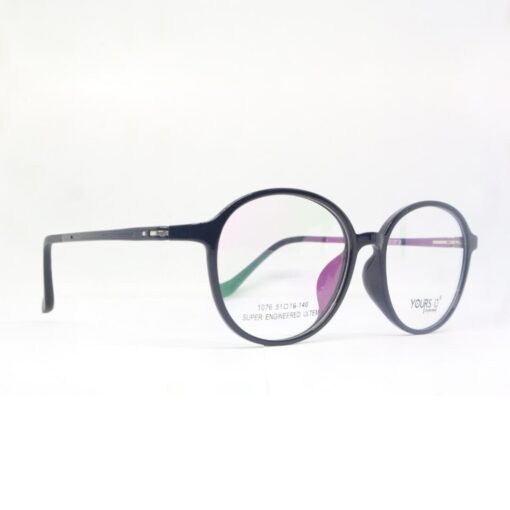 Frame Kacamata Yours ID 1076 C1 Tampak serong Kanan