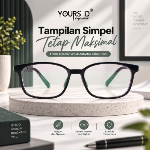Frame Kacamata Yours ID 9510 C1 Cover