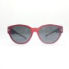 Kacamata Hitam Mr & Mrs Cool 519 Warna Merah Maroon Tampak Depan