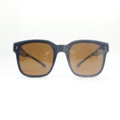 Kacamata Hitam Mr & Mrs Cool 596 Hitam Coklat Tampak Depan
