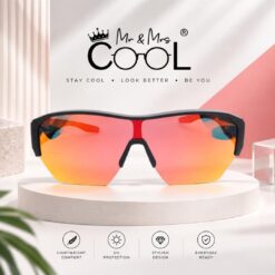Kacamata Hitam Mr & Mrs Cool 650 Warna Orange Cover