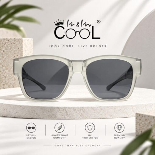 Kacamata Hitam Mr & Mrs Cool 897 Warna Grey Cover