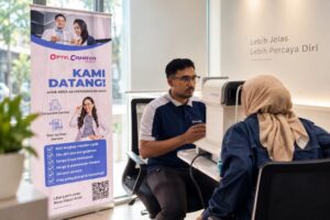 Optik Cahaya Truevue Hadirkan Layanan Periksa Mata Gratis di BRI Cabang Kertajaya