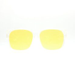 Sunglasses Kuning Mr & Mrs Cool 821 warna Clear Tampak Depan