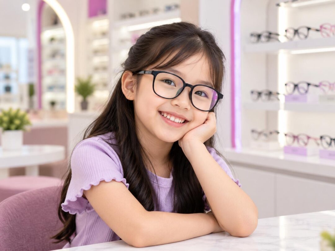 Koleksi kacamata anak Optik Cahaya Truevue