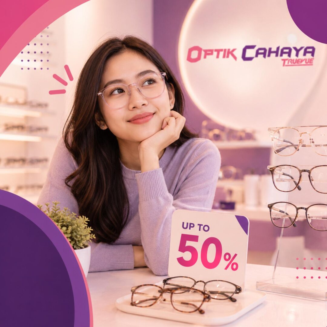 Promo September Ceria Diskon Up to 50% Lensa Premium Optik Cahaya Truevue