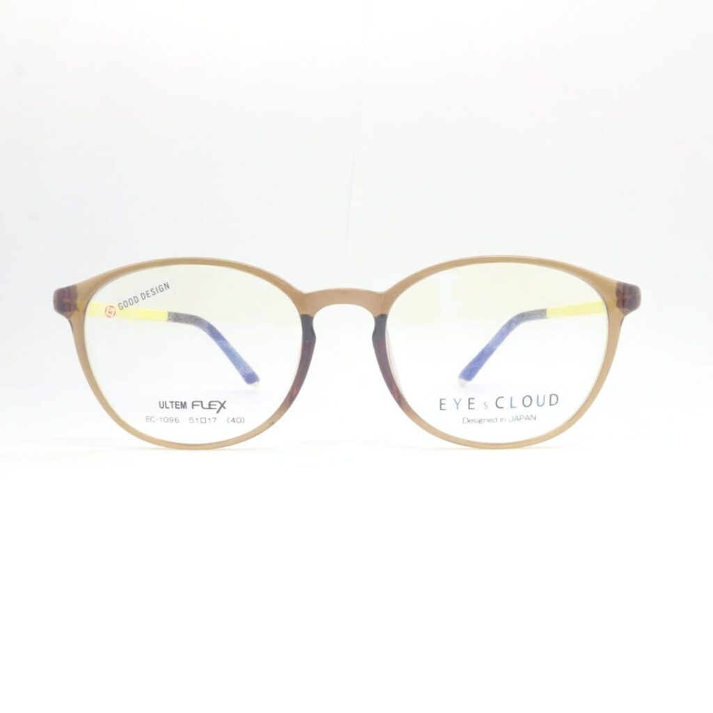 Frame Kacamata Branded Eyes Cloud EC-1096 C2 Tampak Depan