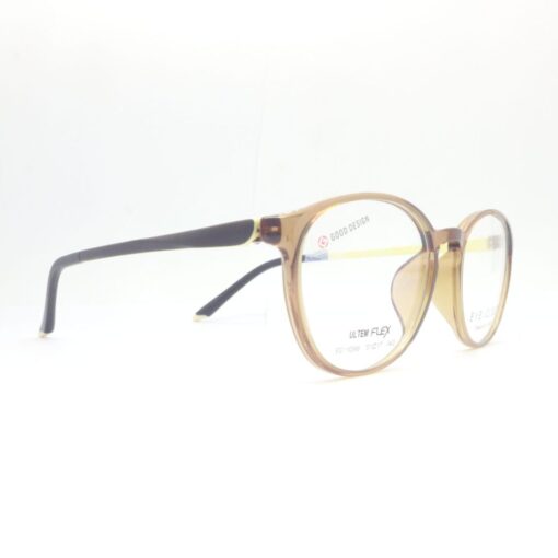 Frame Kacamata Branded Eyes Cloud EC-1096 C2 Tampak serong kanan