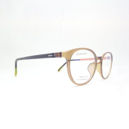 Frame Kacamata Branded Eyes Cloud EC-709 C5 Tampak serong Kanan