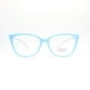 Frame Kacamata Clip On Callista TR9902 C4 Tampak depan clip on biru