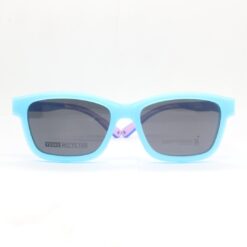 Frame Kacamata Clip On Happy Kids Y8848 C8 Tampak depan pakai clip on